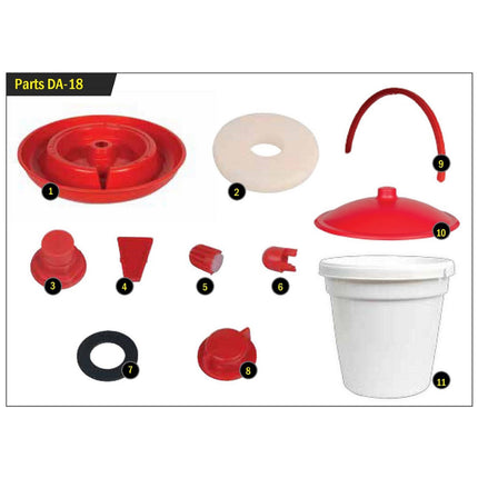 Spare Parts for Drink-O-Matic Bucket Drinker 18L