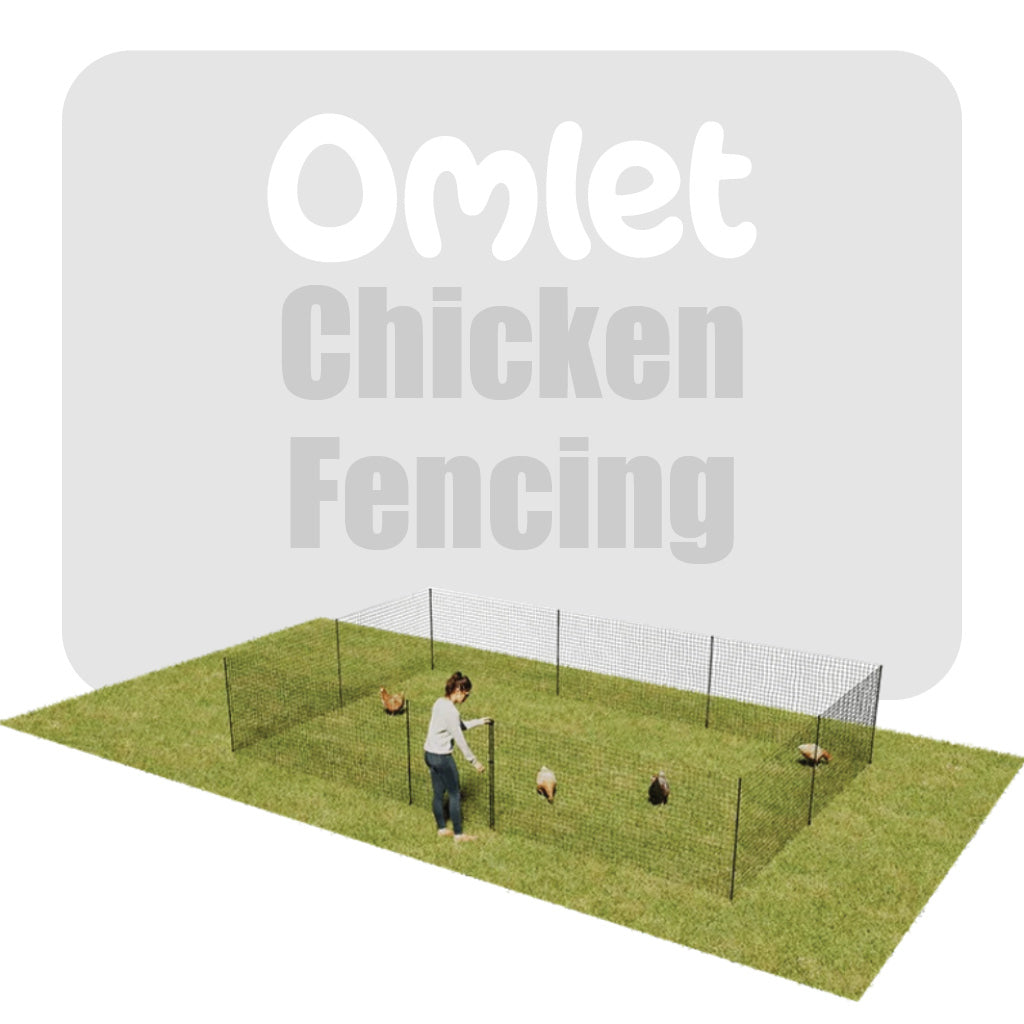 Chicken fencing by Omlet