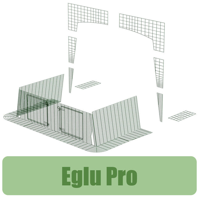 Connection kit for Walk-in chicken run Eglu Pro House