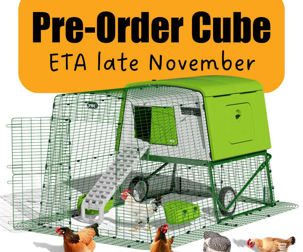 Eglu Cube Large Chicken Coop for Happy Hens