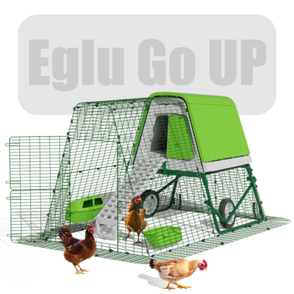 Omlet Eglu Go Up raised Chicken Coop