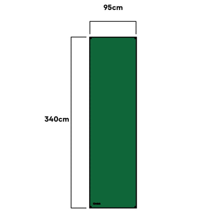 Heavy Duty Cover with Gutter Edge for Eglu Pro Full Run 810_0525
