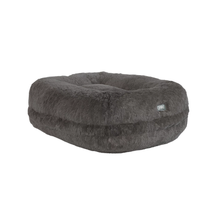 Maya Donut Cat Bed | Early Grey
