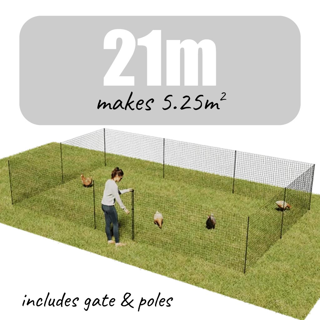 Omlet Chicken Fencing 21m