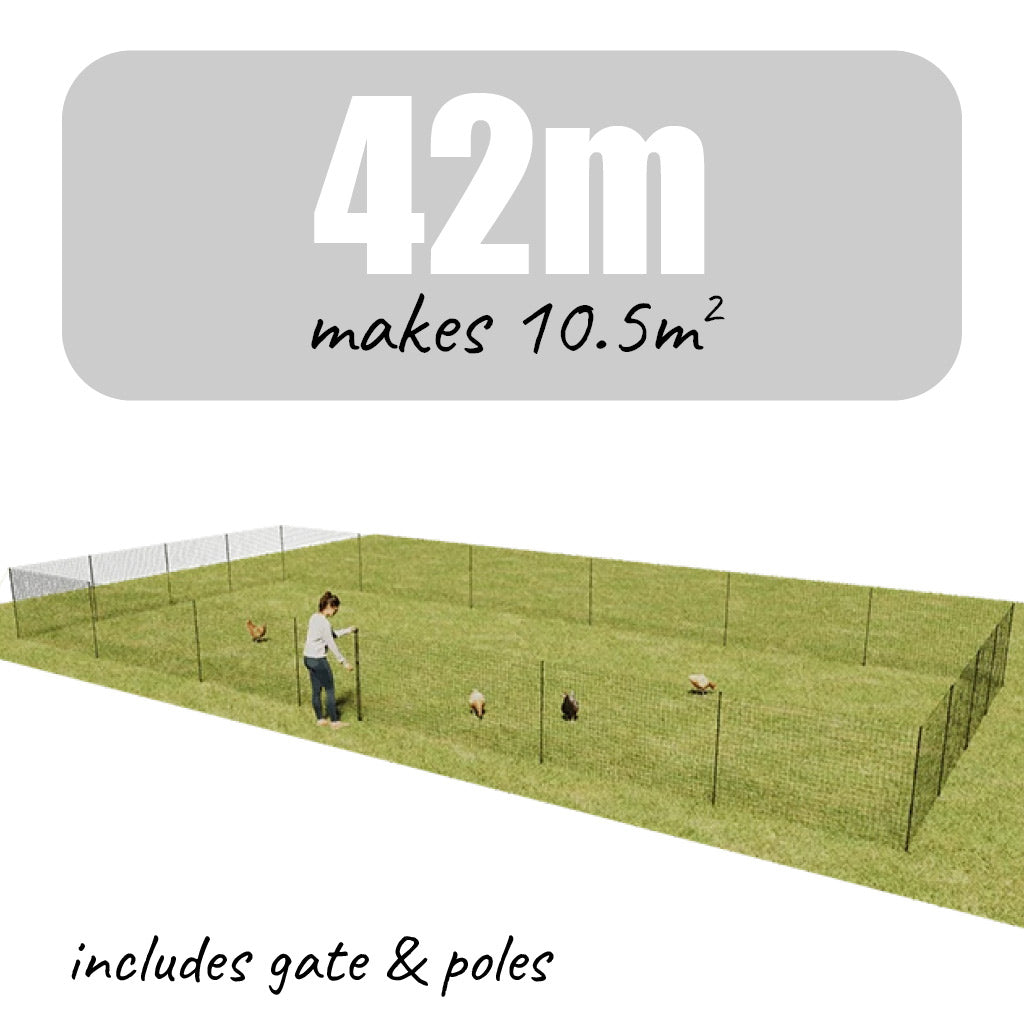 Omlet Chicken Fencing 42m