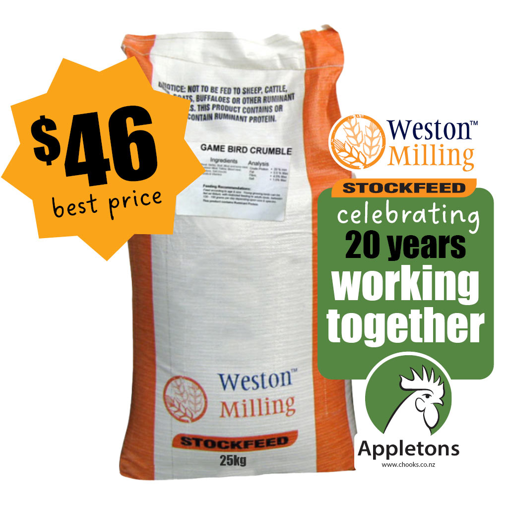 Working together - Appletons & Weston Game Bird Crumble