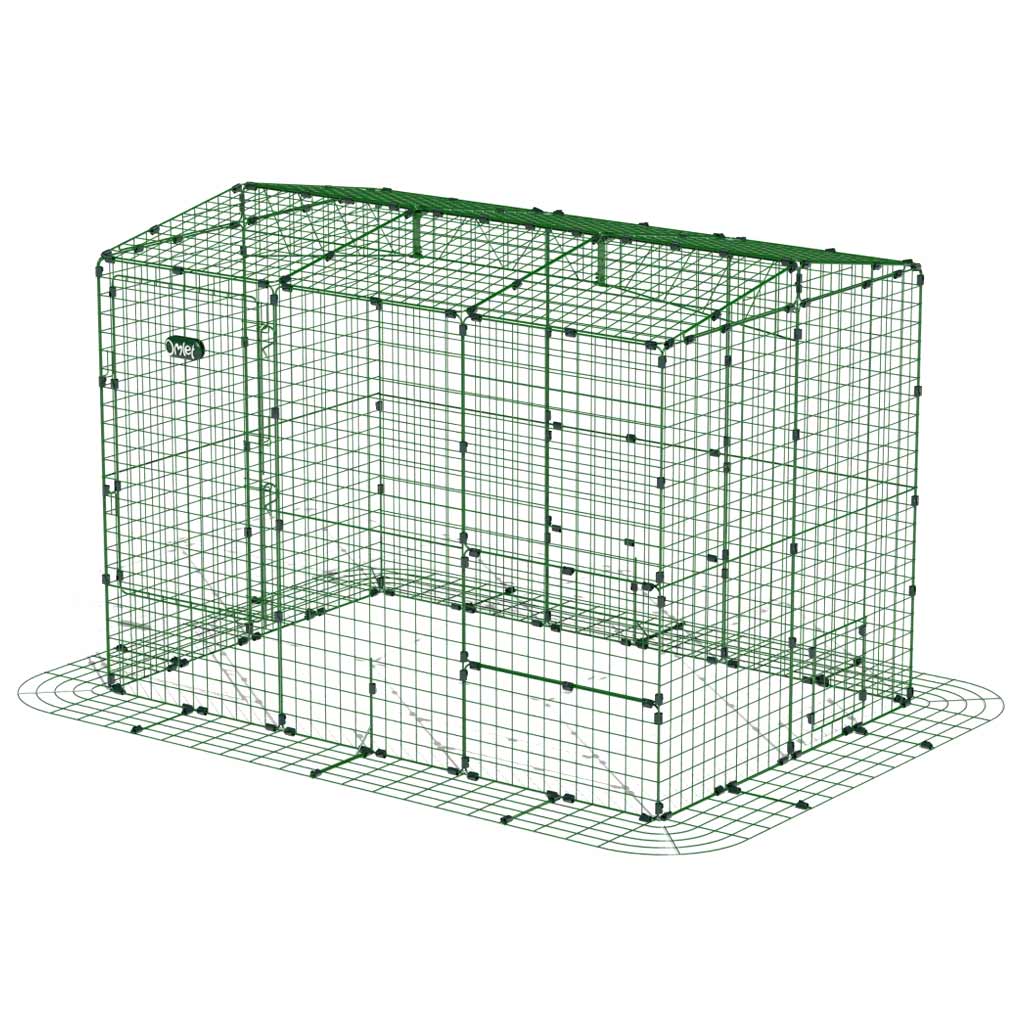 Zippi movable Enclosed Run Double Height with Skirt