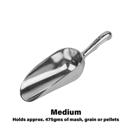 Aluminium Feed Scoop Medium