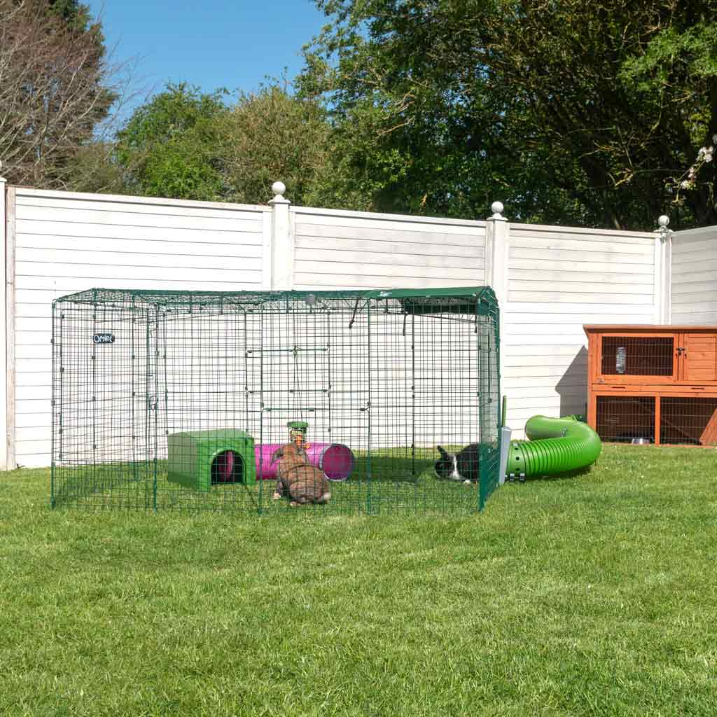 Zippi Runs & Playpens afford Rabbits & Guinea Pigs ideal exercise and adventure