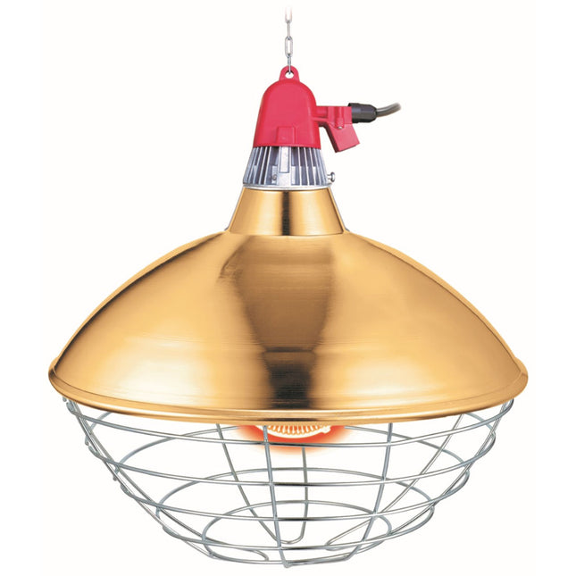 Heavy Duty Carbon Heat Lamp Set with 400mm Shade