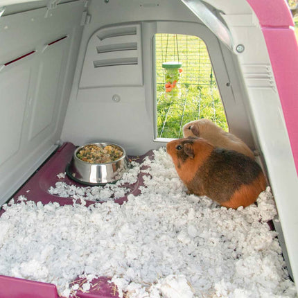 Eglu Go Guinea Pig Hutch with 1m run enables your pet/s to express their natural instincts in a fun, safe environment