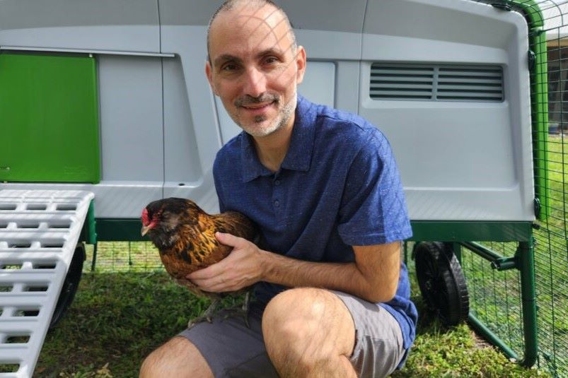 Meet Jeremy; engineer, chicken enthusiast and Omlet ambassador - talks about the new Eglu pro chicken coop.