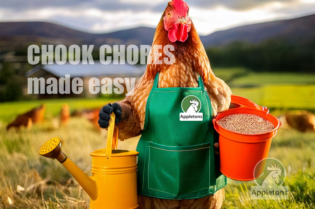 Make your chook chores easy