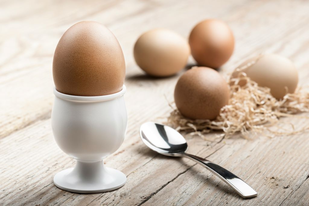 Eggs in a bowl