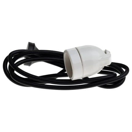 Ceramic Lamp Holder with Cord