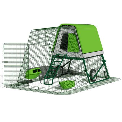 The Eglu Go UP is the ultimate raised chicken coop for up to four hens