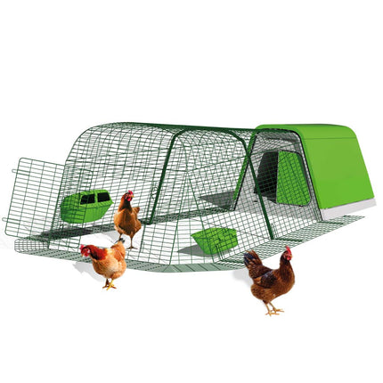 The Eglu Go Coop houses up to four medium sized hens