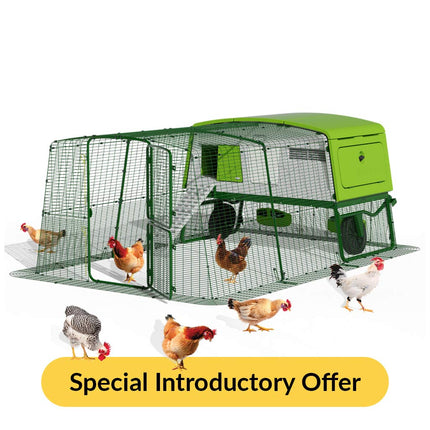 The Eglu Pro is the biggest chicken coop made by Omlet