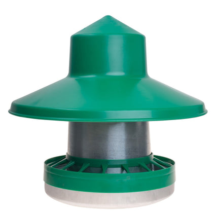 Euro 10kg Poultry Feeder with Rain Hat