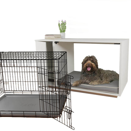 Fido Nook dog house with 2-in-1 bed and crate