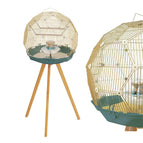 GOLD wire with TEAL base