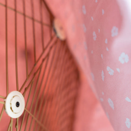 Geo Bird Cage Cover | Blossom Pink