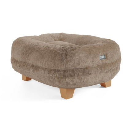 Maya Donut Cat Bed Mouse Brown