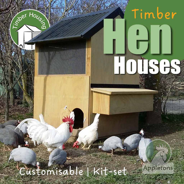 Appletons range of timber hen houses