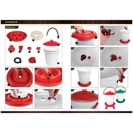 Spare Parts for Drink-O-Matic Bucket Drinker 18L