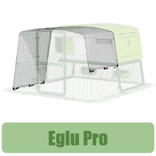 3m Clear Cover two-third Run Eglu Pro 810_0148