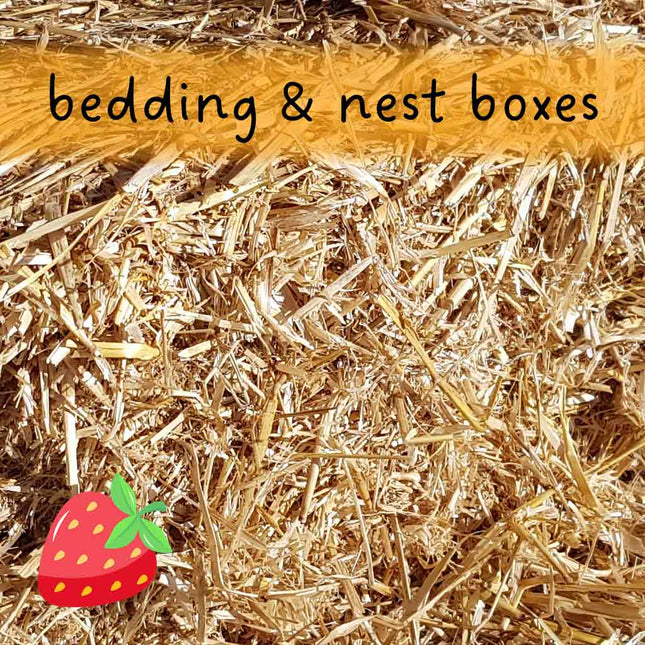 Appletons straw for bedding, nest boxes or strawberries