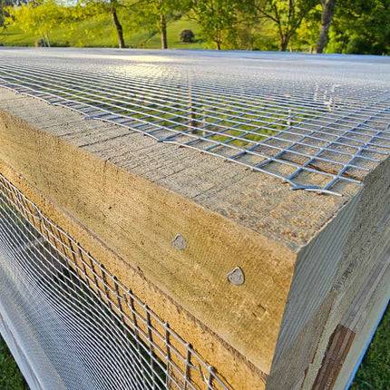 Roof detail of Appletons Freestanding Timber Walk-In Poultry Run