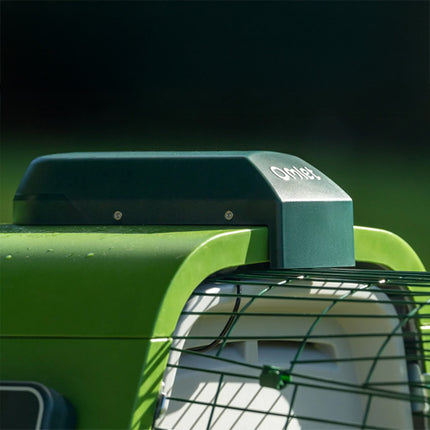 Automatic door designed fot the Eglu Go and Eglu Go Up chicken coop