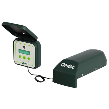 Autodoor mechanism with smart control panel designed for Eglu Go & Eglu Go UP chicken coops