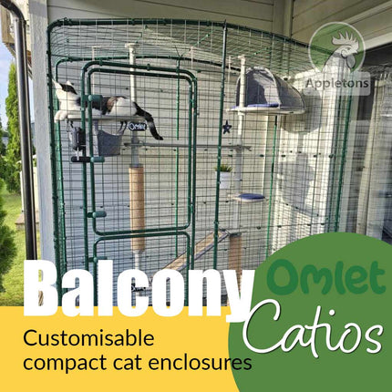 Omlet Balcony Cat Enclosure