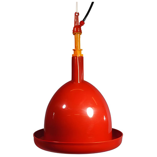 Hanging automatic bell poultry drinker