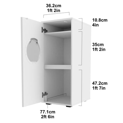 Maya Top Entry Cat Litter Box | Jump in with Storage