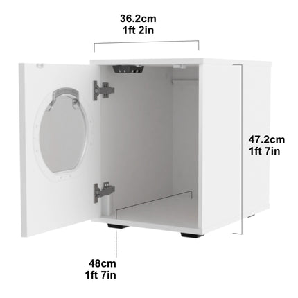 Maya Walk In Cat Litter Box | Enclosed