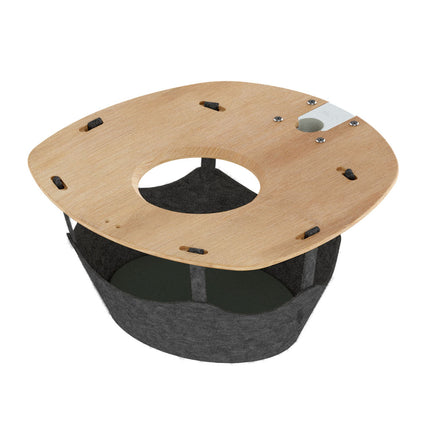 Freestyle Cat Tree - Bamboo Hammock Platform with Hammock