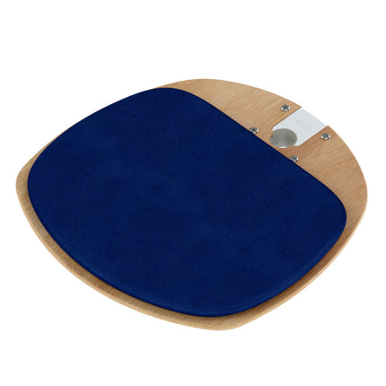 Freestyle - Bamboo Platform with Woven Blue Cushion