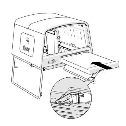 Dropping Tray | Eglu Cube MK2