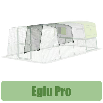Clear Extension Cover two-third Run Eglu Pro 810_0524
