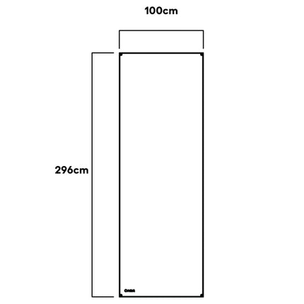 Clear Extension Cover with Gutter Edge for Eglu Pro two-third Run 810_0524