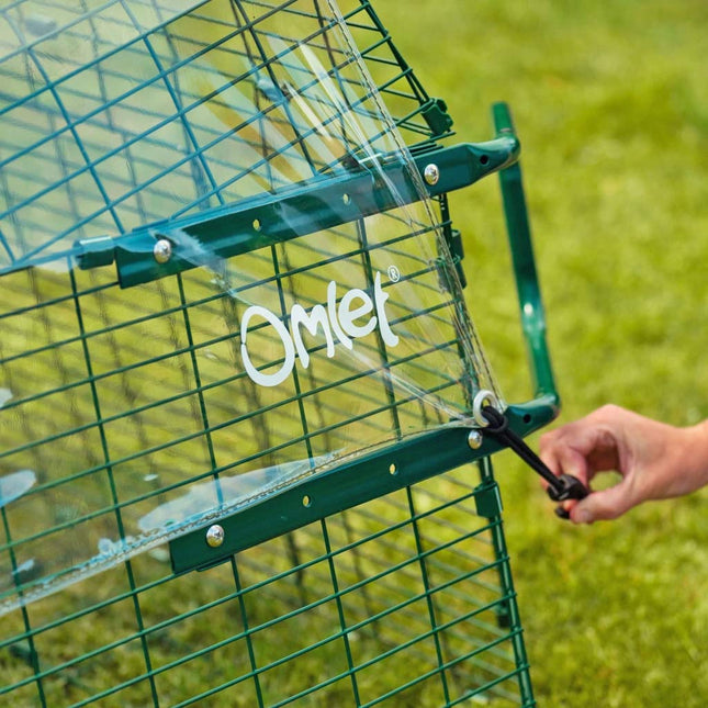 Clear Full Length Cover close-up detail for Eglu Go