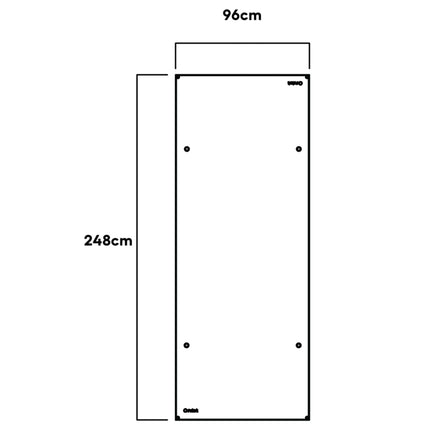 Clear full run cover for Eglu Go UP 810_0396