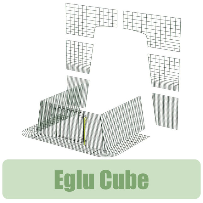 Connection kit for Walk-in chicken run Eglu Cube House MK2