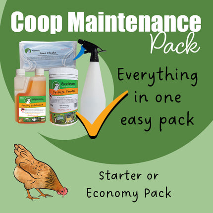 Appletons Coop Maintenance packs Starter or Economy