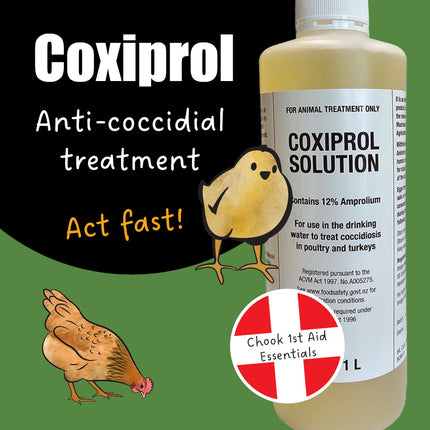 Coxiprol Solution anti-coccidial treatment