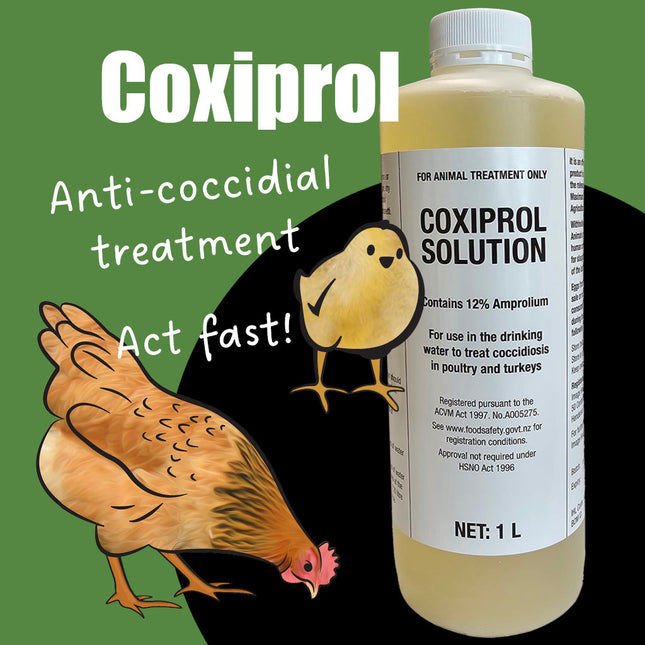 Coxiprol Solution anti-coccidial treatment