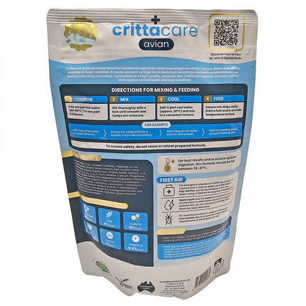 Rehabilitation nutrition for sick and injured birds 450g